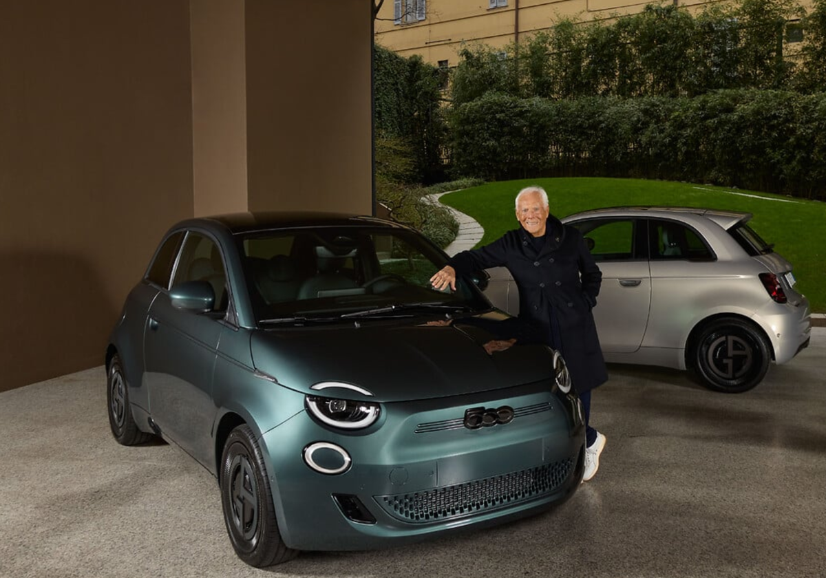 Así es el nuevo Fiat 500 eléctrico diseñado por Giorgio Armani