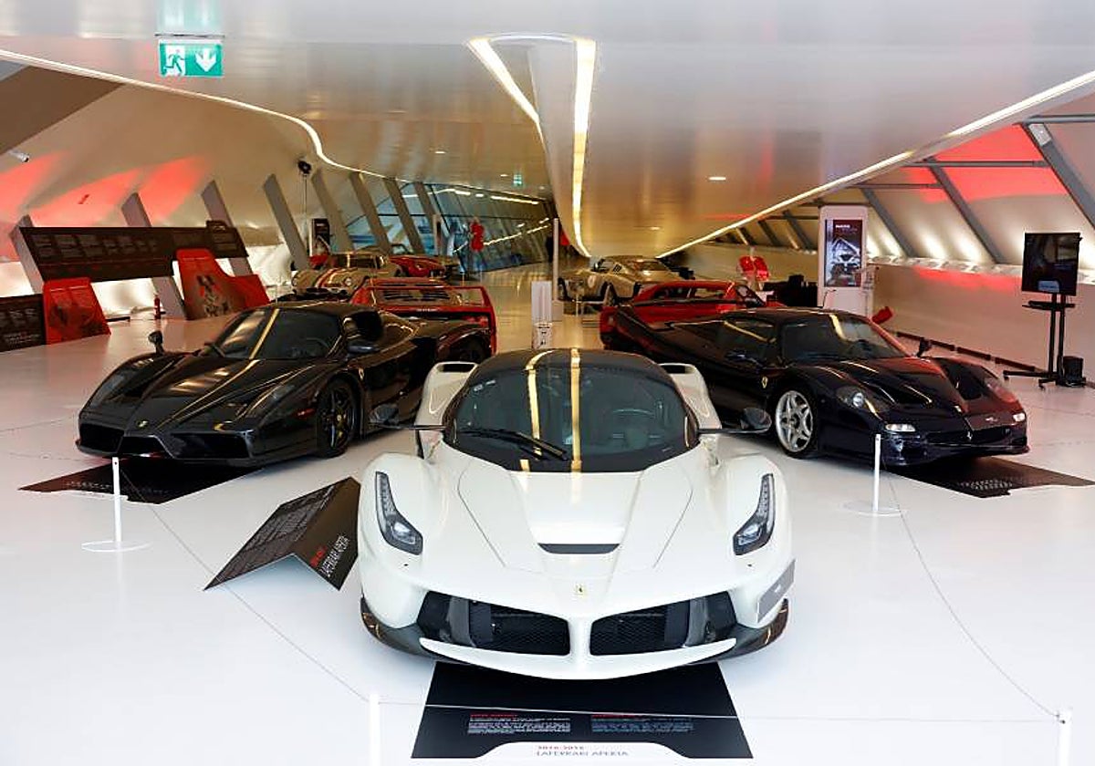 Exposición de Ferrari en Zaragoza