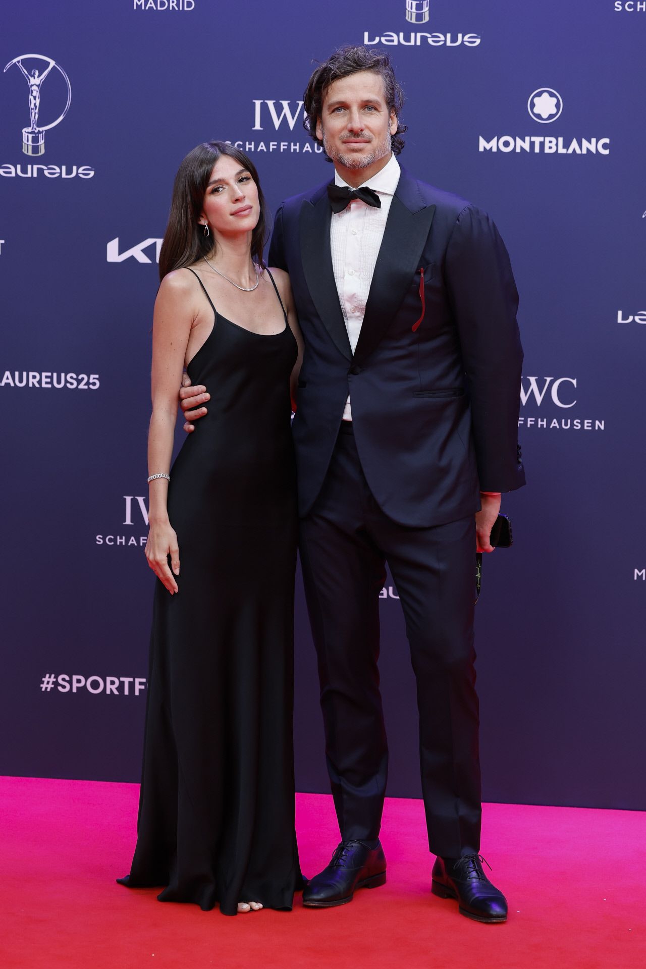 El ex tenista Feliciano López posó con su pareja Sandra Garal. 