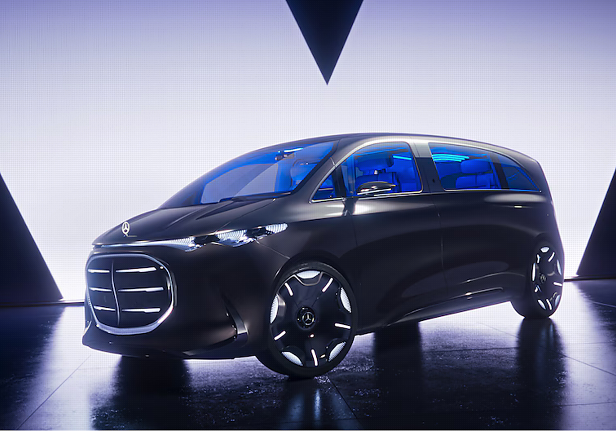 Así es Visión V, el monovolumen del futuro de la firma de lujo Mercedes-Benz