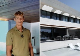 Marcos Llorente enseña el interior de su nueva mansión en La Finca: piscina climatizada, sauna, spa y baño con tres lavabos