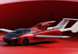El coche volador del millón de dólares que podría surcar el cielo el próximo año
