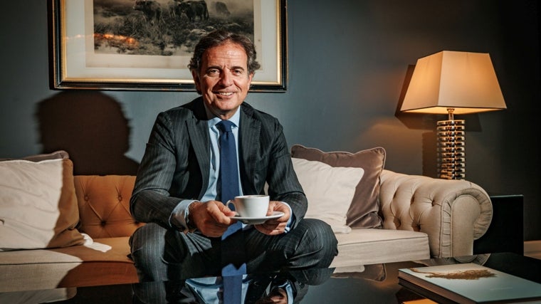 Pau Guardans en el hotel Único en Madrid, parte de la colección Único Hotels que dirig