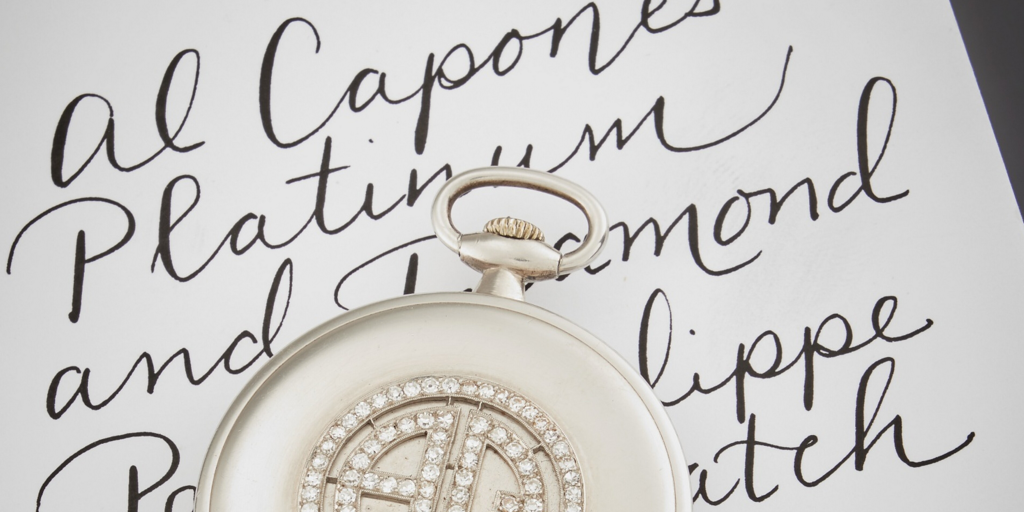 A subasta un reloj de bolsillo patek philippe que perteneció a al capone