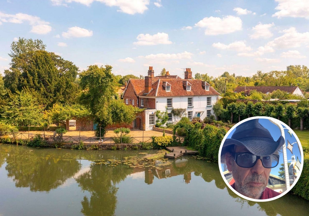 Así es el refugio de campo inglés que ha puesto a la venta Tim Burton