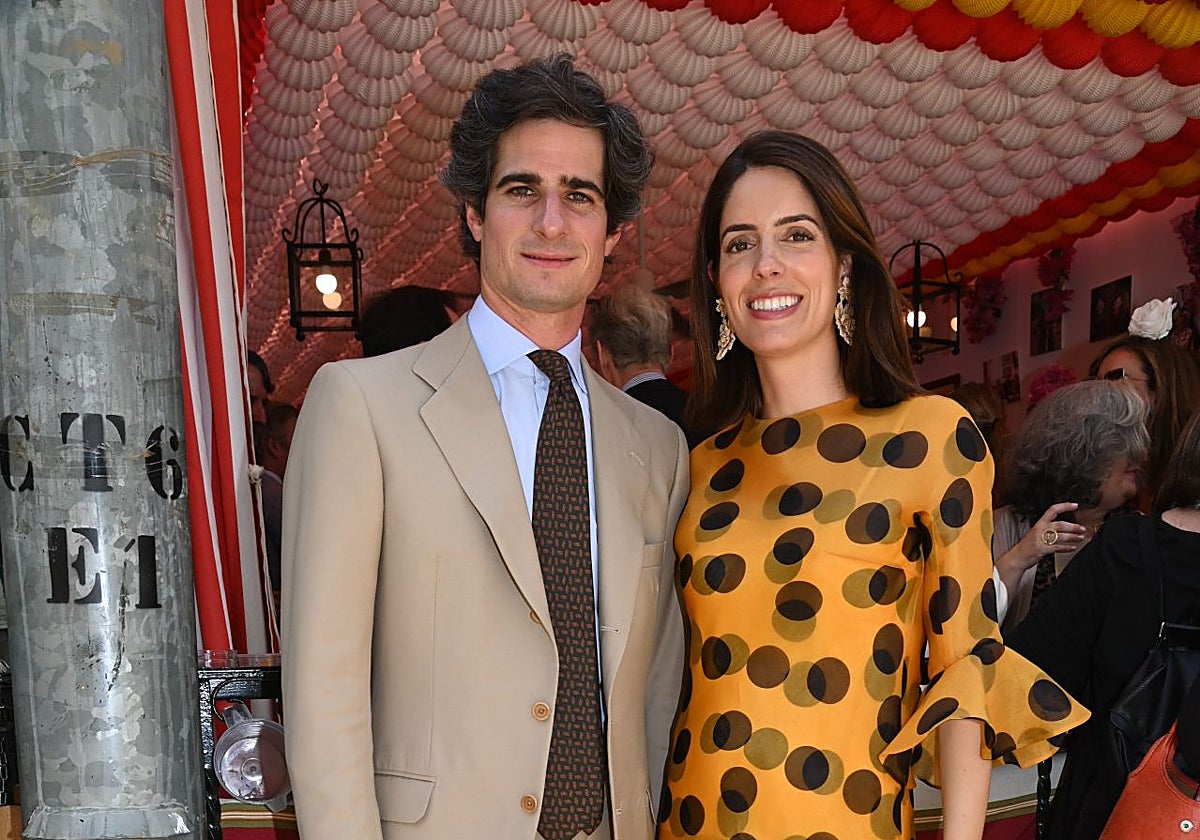 Los duques de Huéscar.