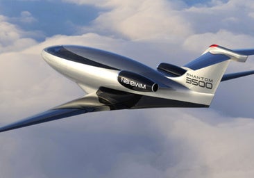Así es el Phantom 3500, el avión privado de lujo que se convertirá en el más sostenible
