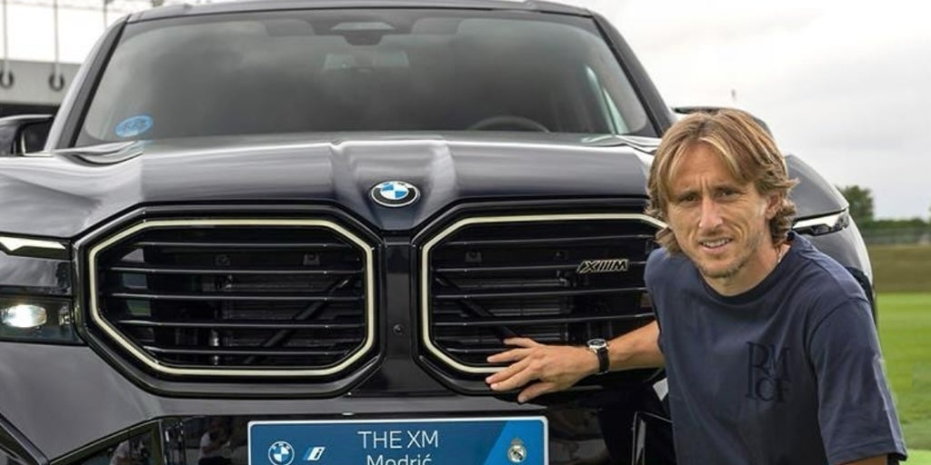 Así es el nuevo BMW de casi 200.000 euros del jugador de fútbol Luka Modric