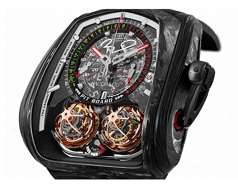 Este reloj tiene 832 componentes y 75 rubíes