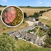 Ellen DeGeneres pone a la venta su mansión en la campiña inglesa por 26 millones de euros