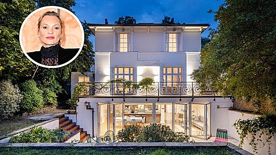 A la venta por 6,8 millones la mansión londinense en la que Kate Moss vivió durante una década
