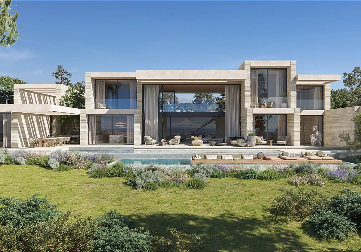 Así son las dos propiedades que se venden en la urbanización de lujo de Maresme