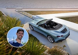 El exclusivo Ferrari con el que se ha dejado ver el futbolista Courtois