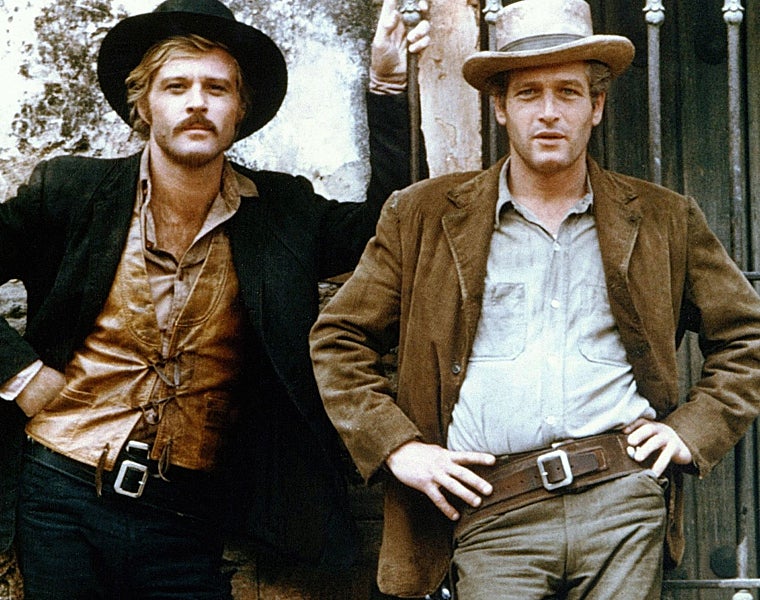 Robert Redford y Paul Newman.