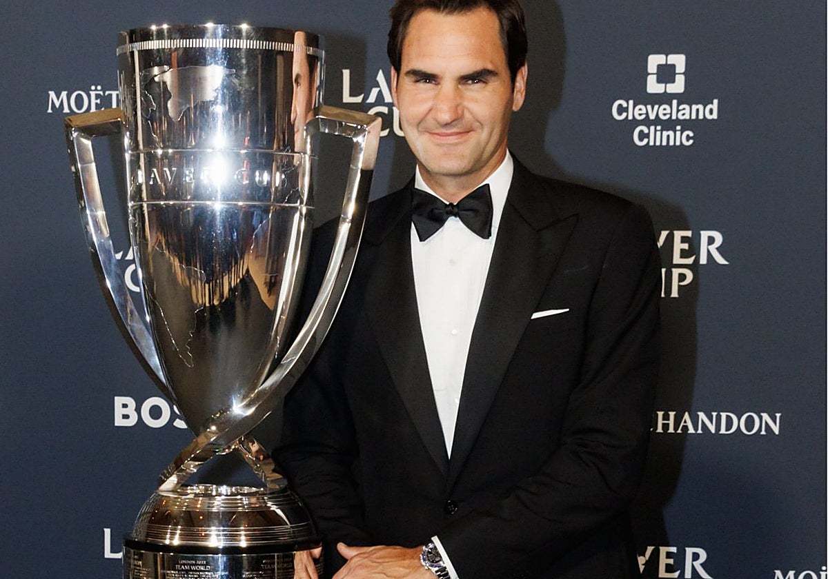 Así es el Rolex de 1,5 millones de dólares que Federer lució en la Laver Cup y que dejó sin palabras a Alcaraz