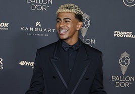 Las joyas de Lamine Yamal para asistir a la gala del Balón de Oro 2025