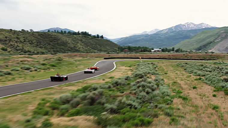 Este circuito está a 2.444 metros de altitud en las Montañas Rocosas