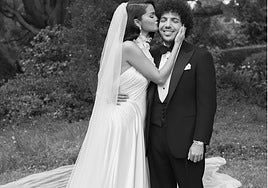 Las joyas de más de un millón de euros que Benny Blanco lució en su boda con Selena Gomez