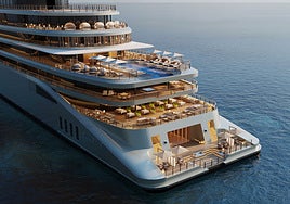El crucero de lujo con tan solo 47 suites y helipuerto que zarpará en 2027