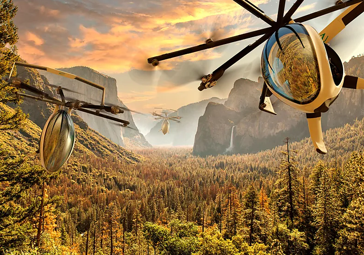 Así es el coche volador unipersonal que podría salir a la venta en 2027 por más de 200.000 euros