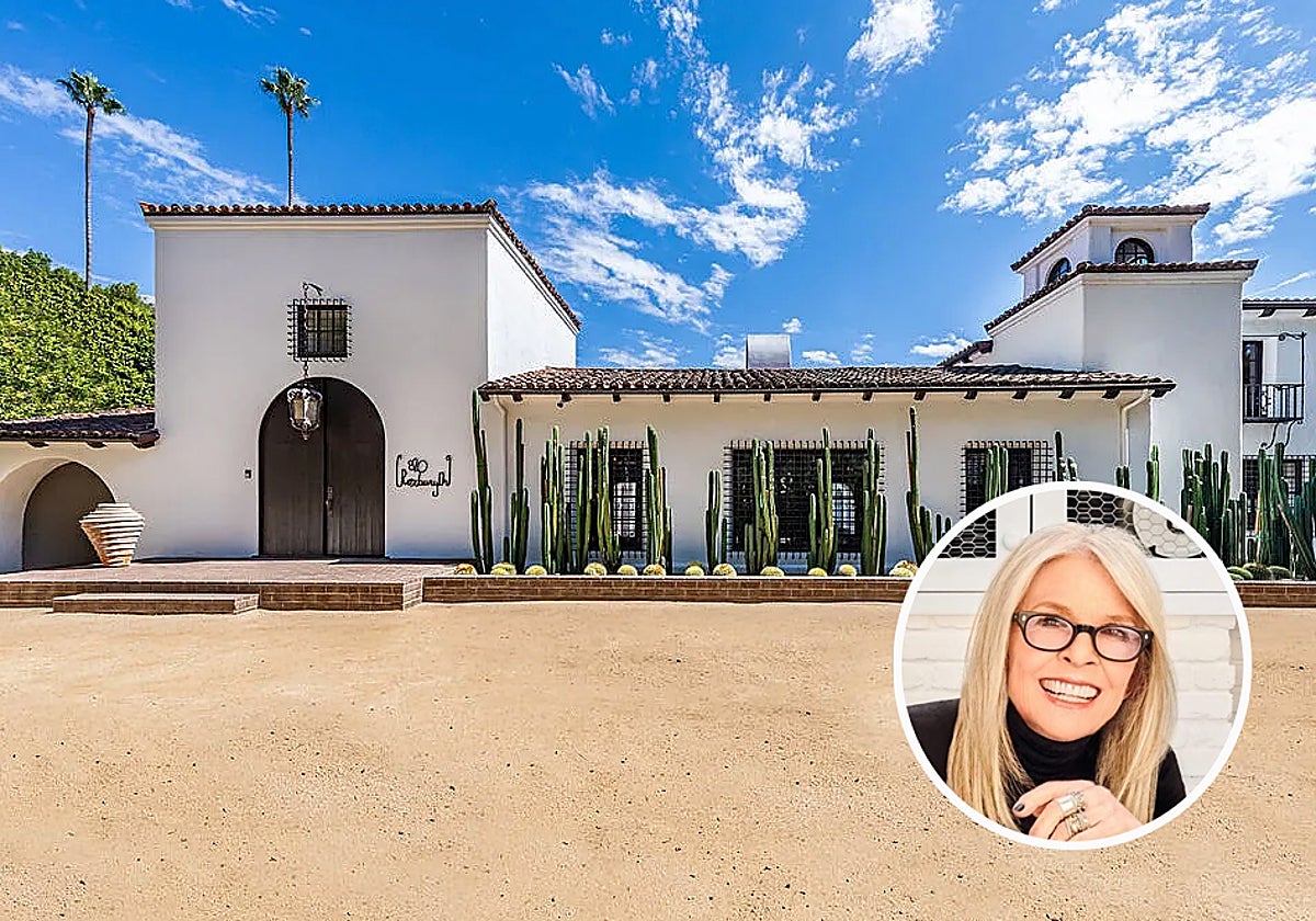 Así es la vivienda de lujo que reformó y en la que vivió Diane Keaton que ha salido a la venta en Beverly Hills