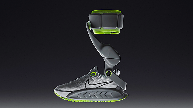 Amplify son unas zapatillas con motor y batería recargable