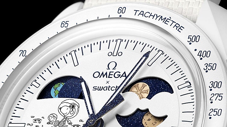 Mission to EarthPhase MoonShine Gold Cold Moon: el nuevo reloj de Swatch que solo podrá comprarse cuando nieve en Suiza