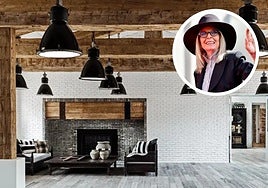 A la venta por 23 millones la mansión que Diane Keaton decoró inspirándose en Pinterest