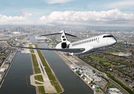 Bombardier Global 8000, así es el avión privado más rápido del mundo valorado en 78 millones de euros