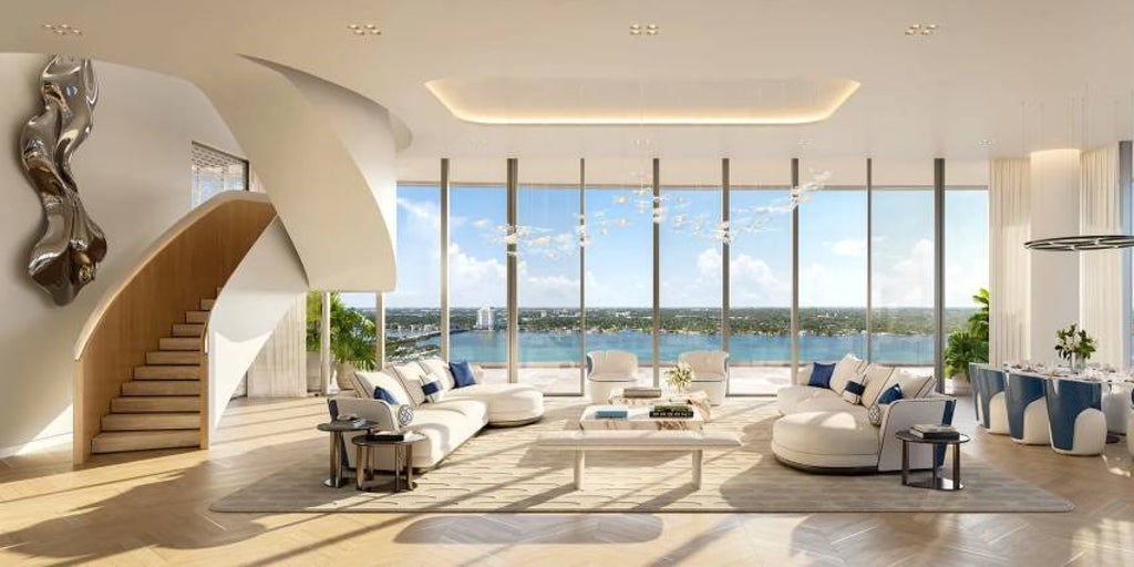 El ático de 25 millones diseñado por Pagani en Miami que incluye un deportivo de edición única para los propietarios