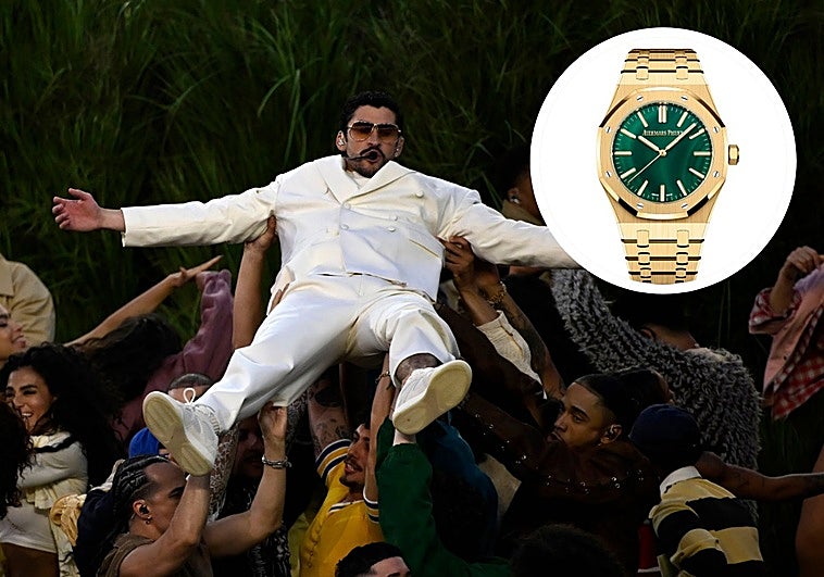 This is the luxury watch Bad Bunny wore at Super Bowl 2026