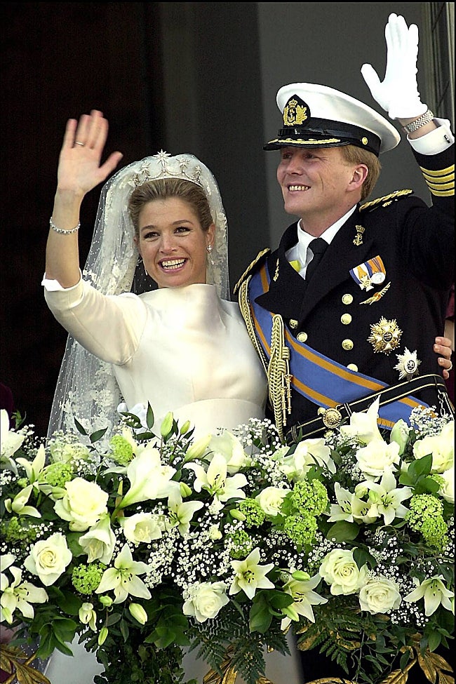 El príncipe Guillermo el día de su boda con Máxima Zorreguieta.