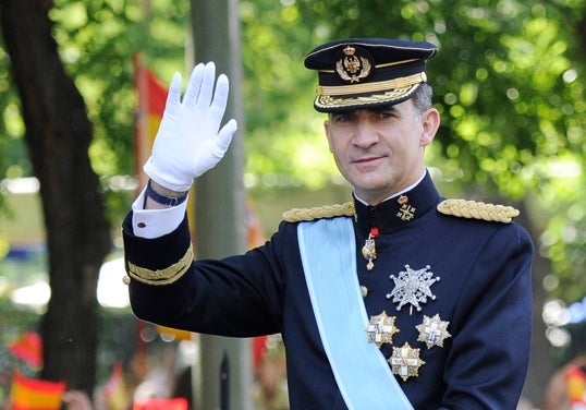El rey Felipe VI el día de su coronación.