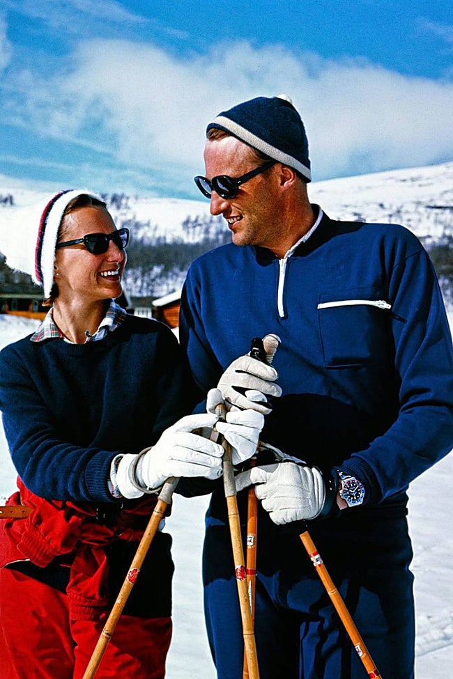 La reina Sonja y el rey Harald en una imagen de archivo de 1968.