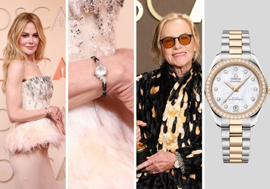Nicole Kidman y Amy Madigan con relojes Omega