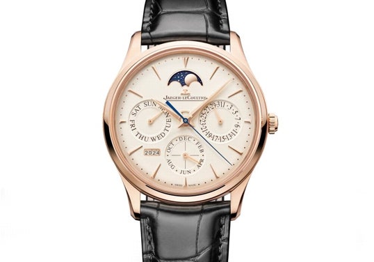 Calendario perpetuo ultradelgado Master de El Jaeger-LeCoultre.