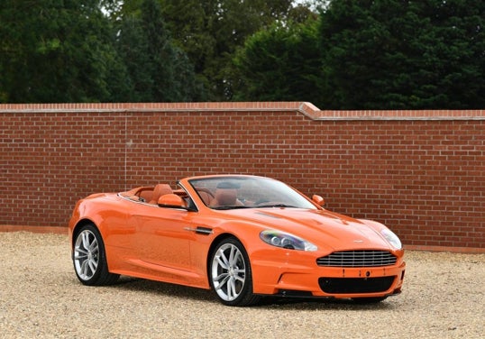 2011 Aston Martin DBS.