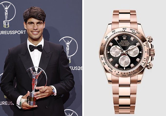 Detalles del Rolex de Carlos Alcaraz