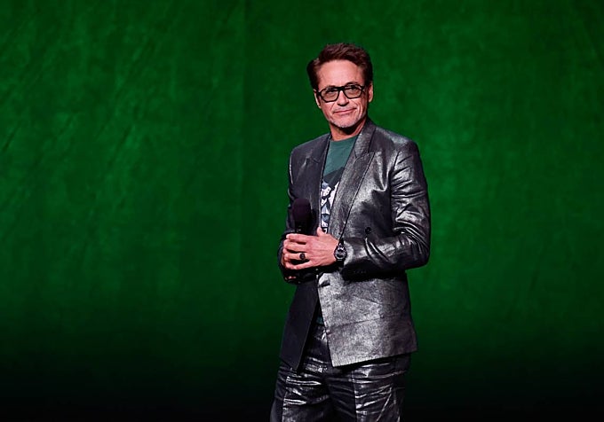 Robert Downey Jr. en CinemaCon 2026 de Las Vegas.