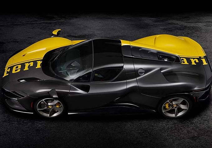 El Daytona SP3 subastado por Ferrari sirvió de inspiración para el diseño del Hypersail.
