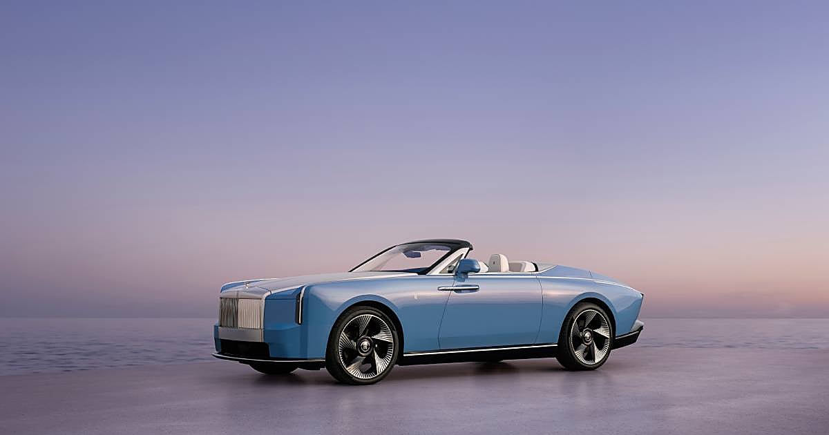 Solo 100 unidades y por invitación: el nuevo descapotable eléctrico de Rolls-Royce que eleva el concepto de exclusividad