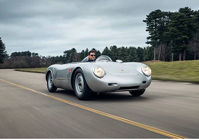 1957 Porsche 550A Spyder diseñado por Wendler.