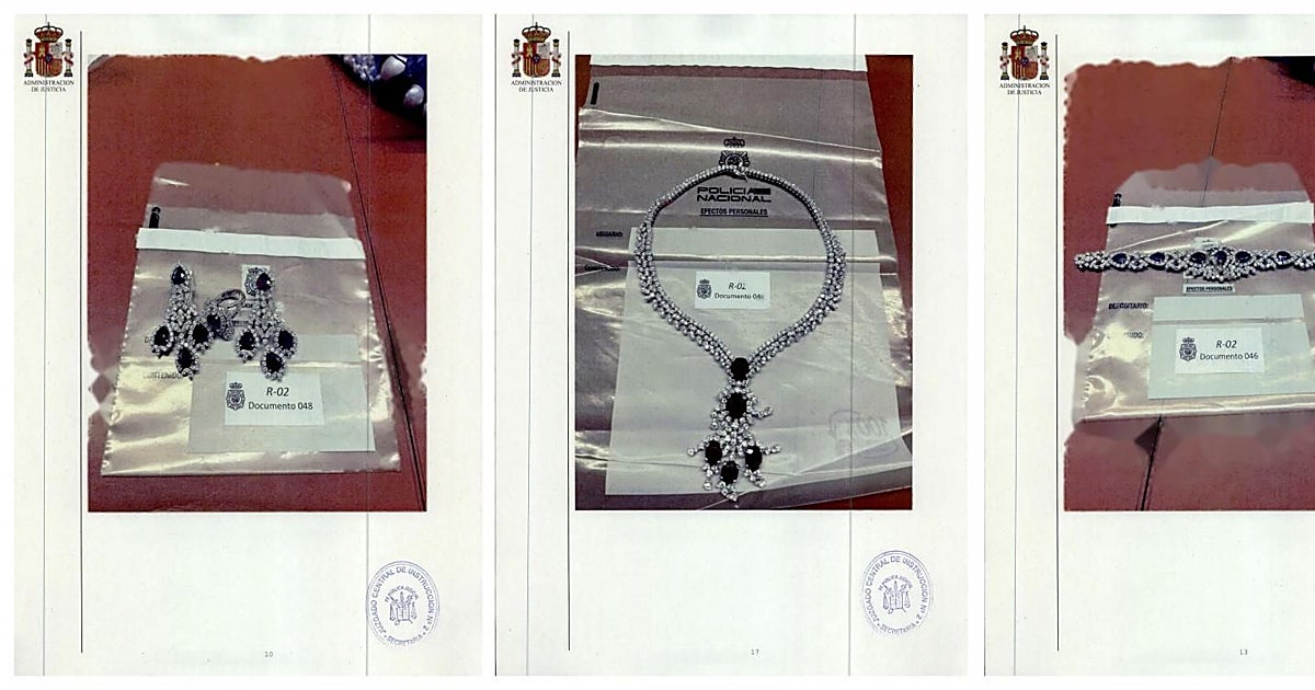 Una colección «digna de emperatrices y reinas»: varios expertos analizan las joyas incautadas a Zapatero