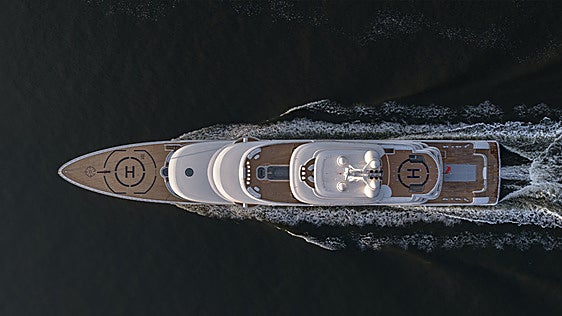 Boardwalk, un yate de lujo con dos helipuertos que ronda los 450 millones de dólares