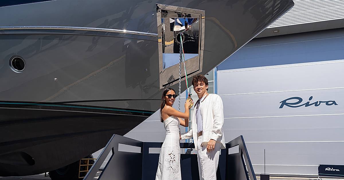 El nuevo yate de 18 millones de euros del piloto de Ferrari Charles Leclerc