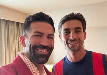 El peluquero que cambió el look a Ferrán Torres: «El secreto es el aceite de romero»