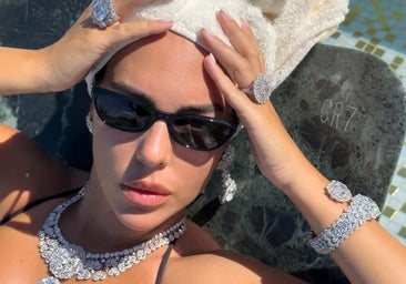 Un diamante de 342 quilates para vestir a Georgina en su boda secreta