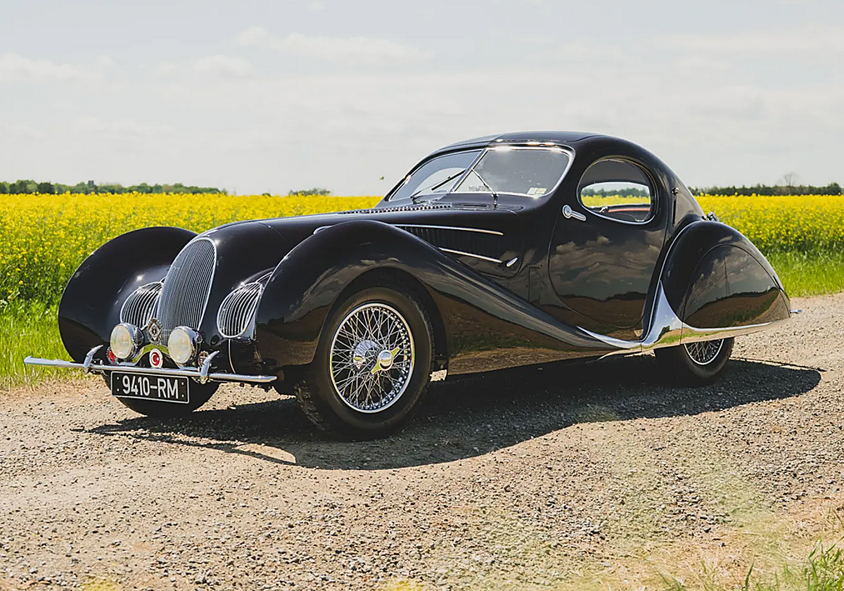 A la venta un exclusivo Talbot-Lago de 1938 cuyo precio estimado es de 7 millones de euros