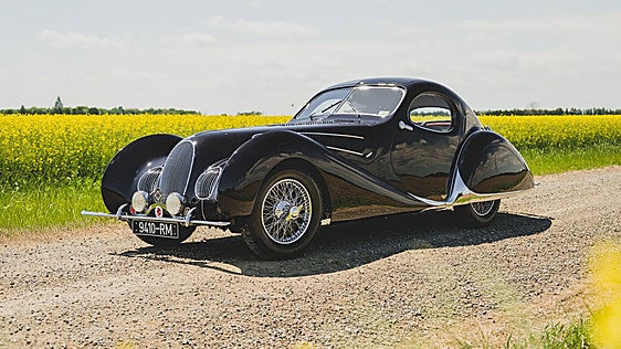 A la venta un exclusivo Talbot-Lago de 1938 cuyo precio estimado es de 7 millones de euros