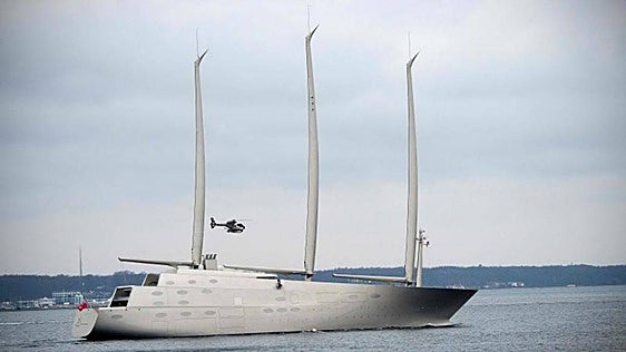 'Sailing Yatch A', así es el velero de 530 millones de euros, el más grande del mundo